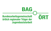 Logo Bundesarbeitsgemeinschaft örtlich regionaler Träger der Jugendsozialarbeit (BAG-ÖRT)