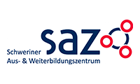 Logo saz - Schweriner Aus- und Weiterbildungszentrum e.V.